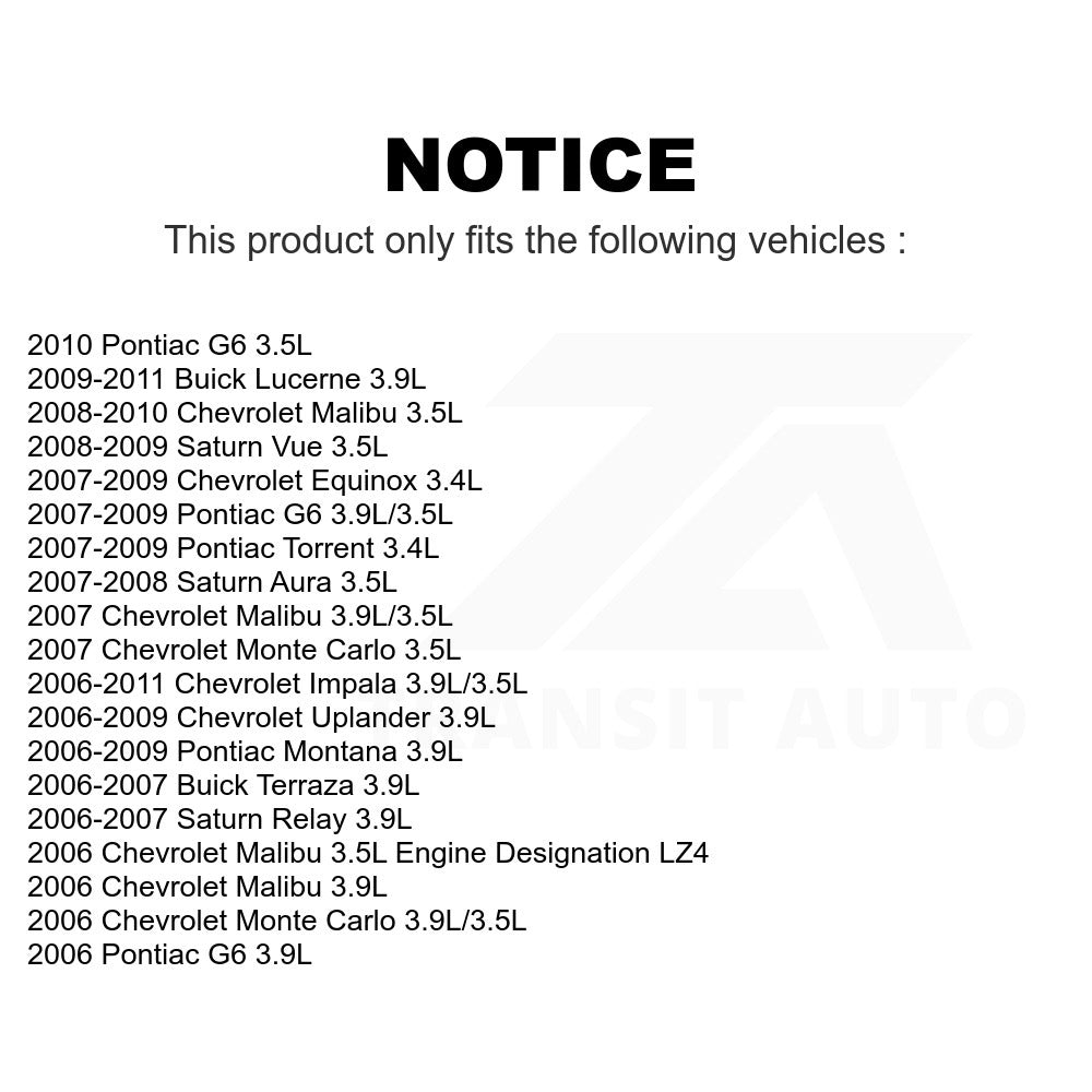 Mpulse Engine Crankshaft Position Sensor SEN-2CRK0184 For Chevrolet Impala Malibu Pontiac G6 Saturn Equinox Uplander Vue Buick Aura Lucerne Torrent Monte Carlo Terraza Montana Relay