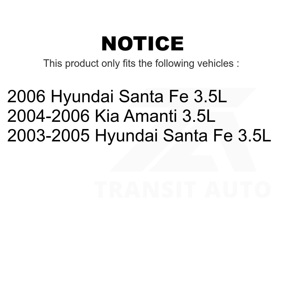 Mpulse Engine Crankshaft Position Sensor SEN-2CRK0199 For Hyundai Santa Fe Kia Amanti 3.5L