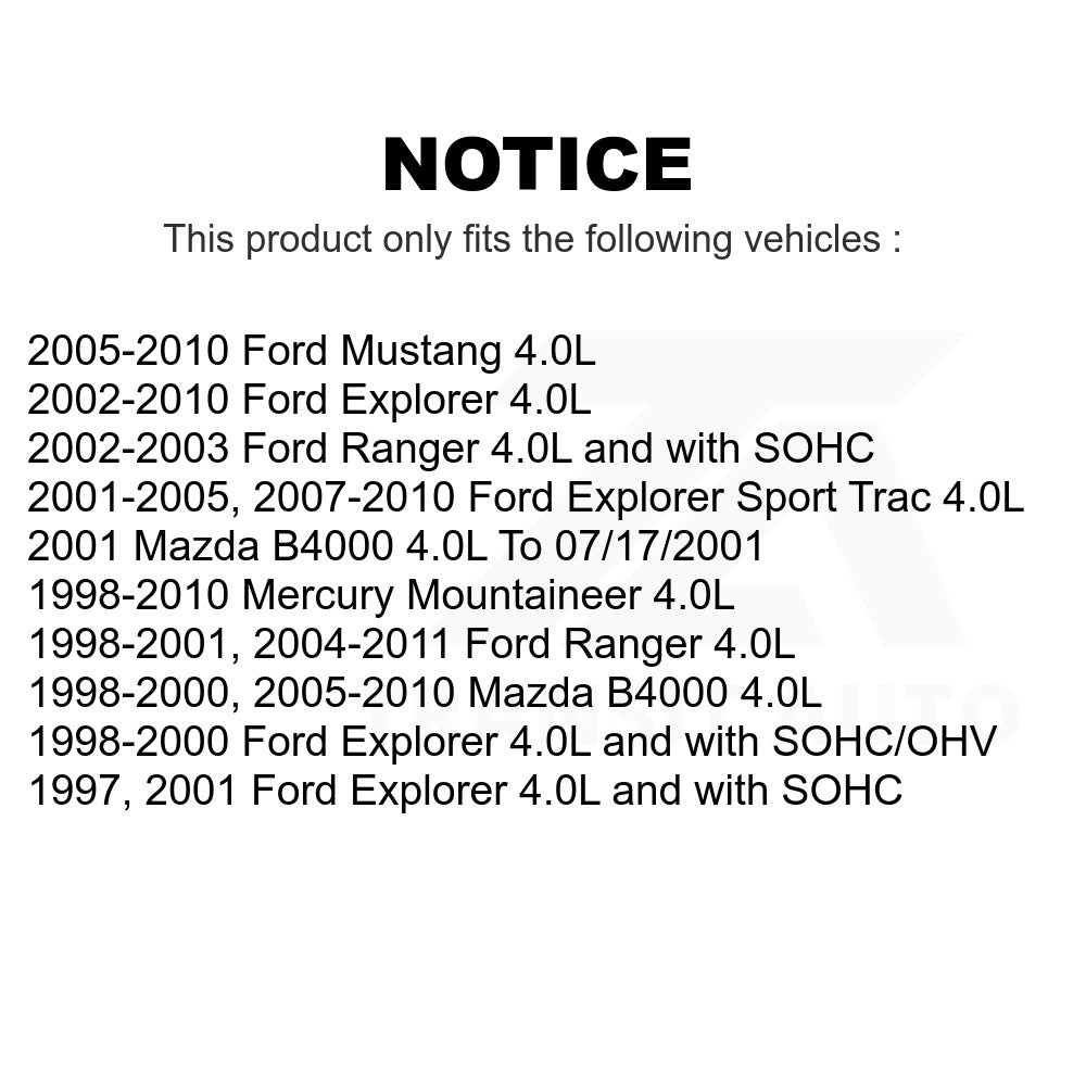Mpulse Engine Crankshaft Position Sensor SEN-2CRK0223 For Ford Ranger Explorer Mustang Sport Trac Mercury Mountaineer Mazda B4000
