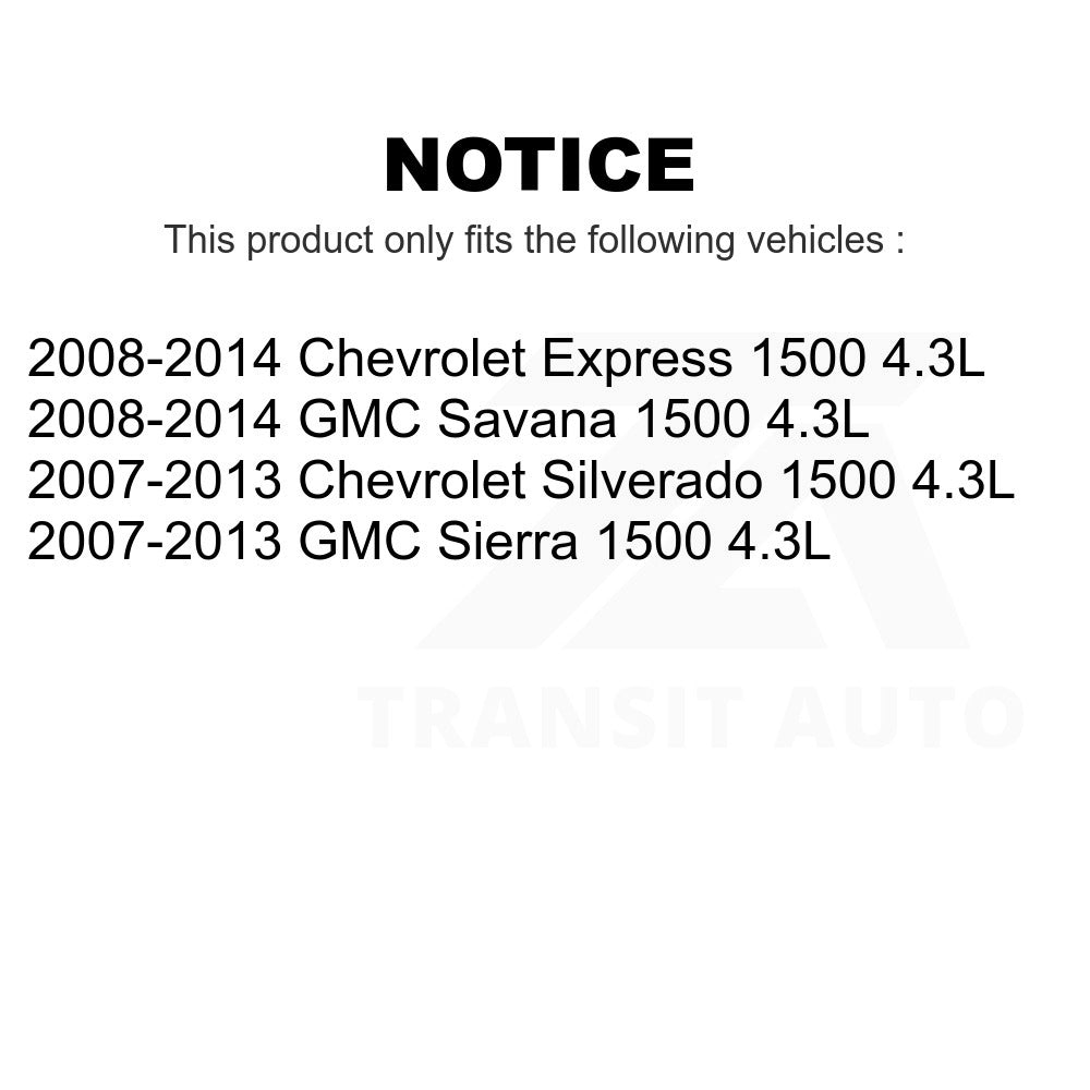 Mpulse Engine Crankshaft Position Sensor SEN-2CRK0257 For Chevrolet Silverado 1500 GMC Sierra Express Savana 4.3L