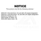 Mpulse Engine Crankshaft Position Sensor SEN-2CRK0353 For Chevrolet Aveo Aveo5 Saturn Astra Pontiac G3 Wave