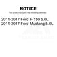 Mpulse Engine Crankshaft Position Sensor SEN-2CRK0380 For 2011-2017 Ford F-150 Mustang 5.0L