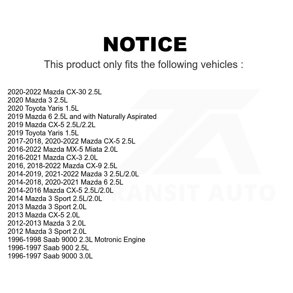 Mpulse Engine Crankshaft Position Sensor SEN-2CRK0388 For Mazda CX-5 3 6 CX-9 CX-3 MX-5 Miata Toyota Yaris Saab 900 9000 CX-30 Sport