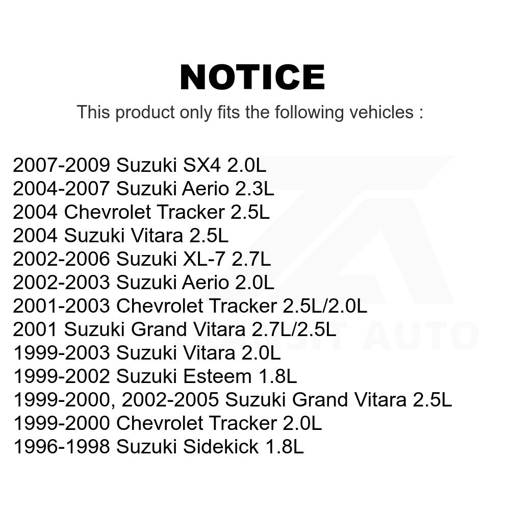 Mpulse Engine Crankshaft Position Sensor SEN-2CRK0415 For Suzuki Chevrolet Tracker XL-7 SX4 Grand Vitara Aerio Sidekick Esteem