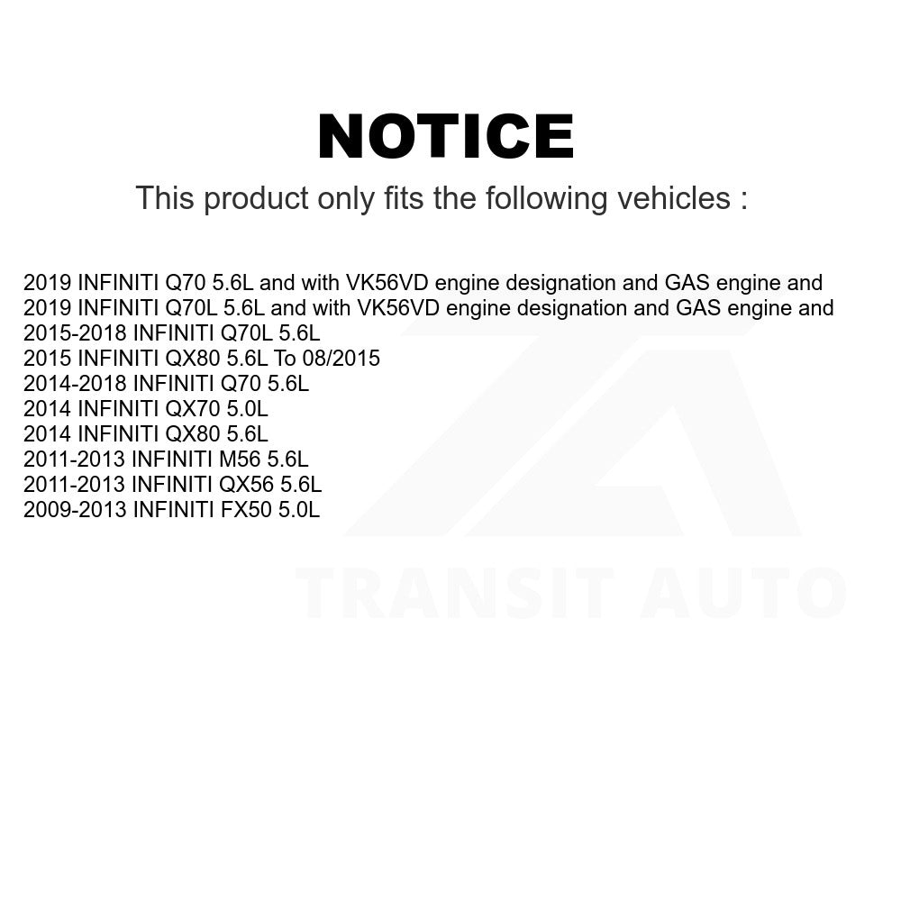 Mpulse Engine Crankshaft Position Sensor SEN-2CRK0464 For INFINITI QX56 QX80 Q70 Q70L QX70 M56 FX50