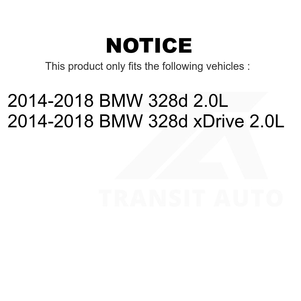 Mpulse Engine Crankshaft Position Sensor SEN-2CRK0556 For 2014-2018 BMW 328d xDrive 2.0L