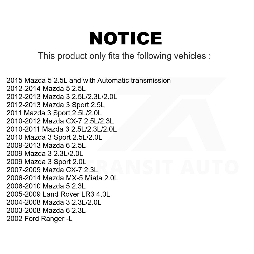 Mpulse Engine Coolant Temperature Sensor SEN-2CTS0054 For Mazda 3 6 Ford Ranger CX-7 5 MX-5 Miata Land Rover LR3 Sport
