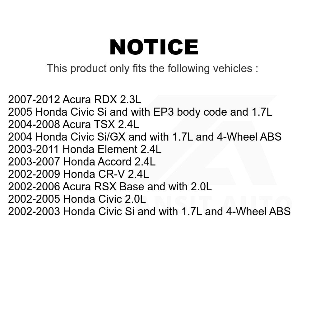 Mpulse Ignition Knock (Detonation) Sensor SEN-2KNC0006 For Honda Accord CR-V Civic Acura Element TSX RDX RSX