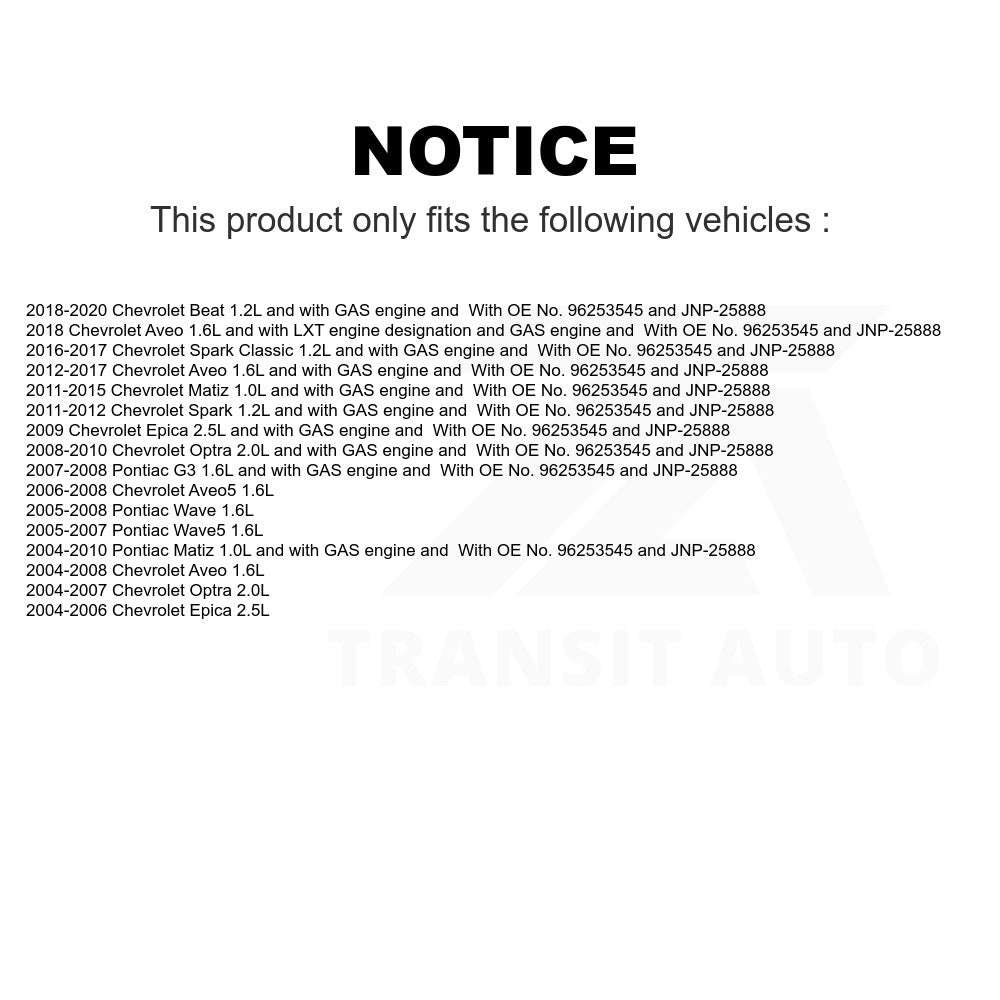 Mpulse Ignition Knock (Detonation) Sensor SEN-2KNC0015 For Chevrolet Aveo Pontiac G3 Beat Wave Matiz Spark Epica Optra Aveo5 Wave5 Classic