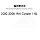 Mpulse Ignition Knock (Detonation) Sensor SEN-2KNC0136 For 2002-2008 Mini Cooper 1.6L
