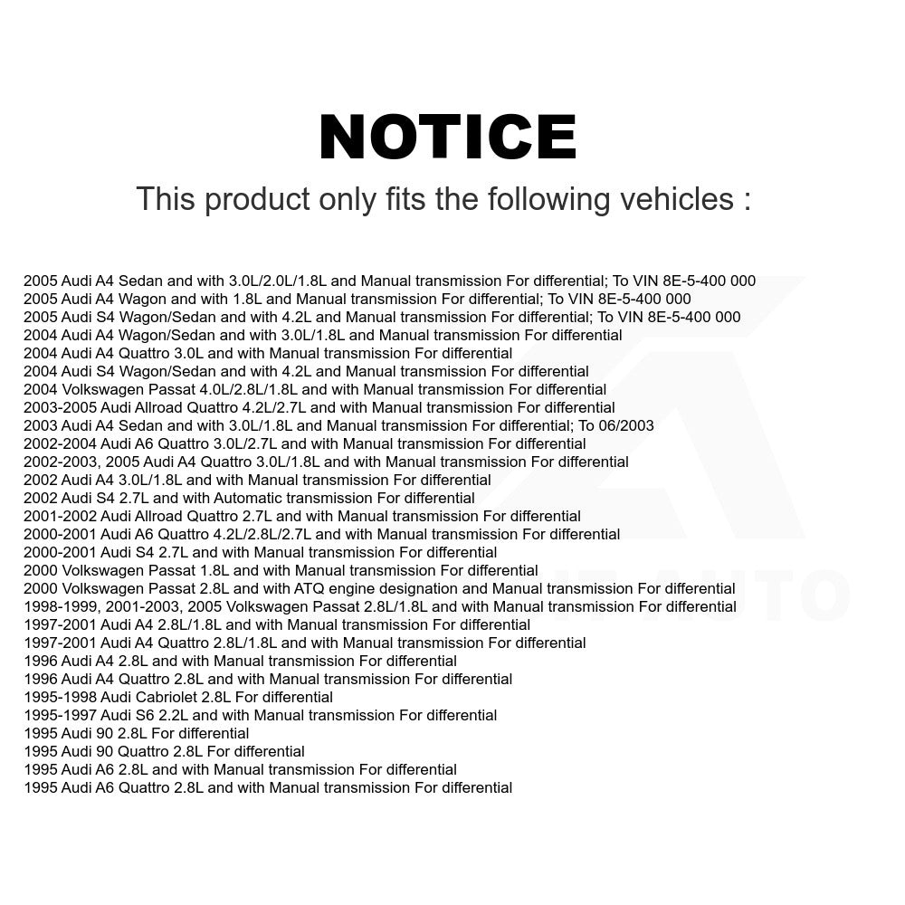 Mpulse Vehicle Speed Sensor SEN-2VSS0027 For Audi Volkswagen Passat A4 Quattro A6 S4 Allroad Cabriolet S6 90