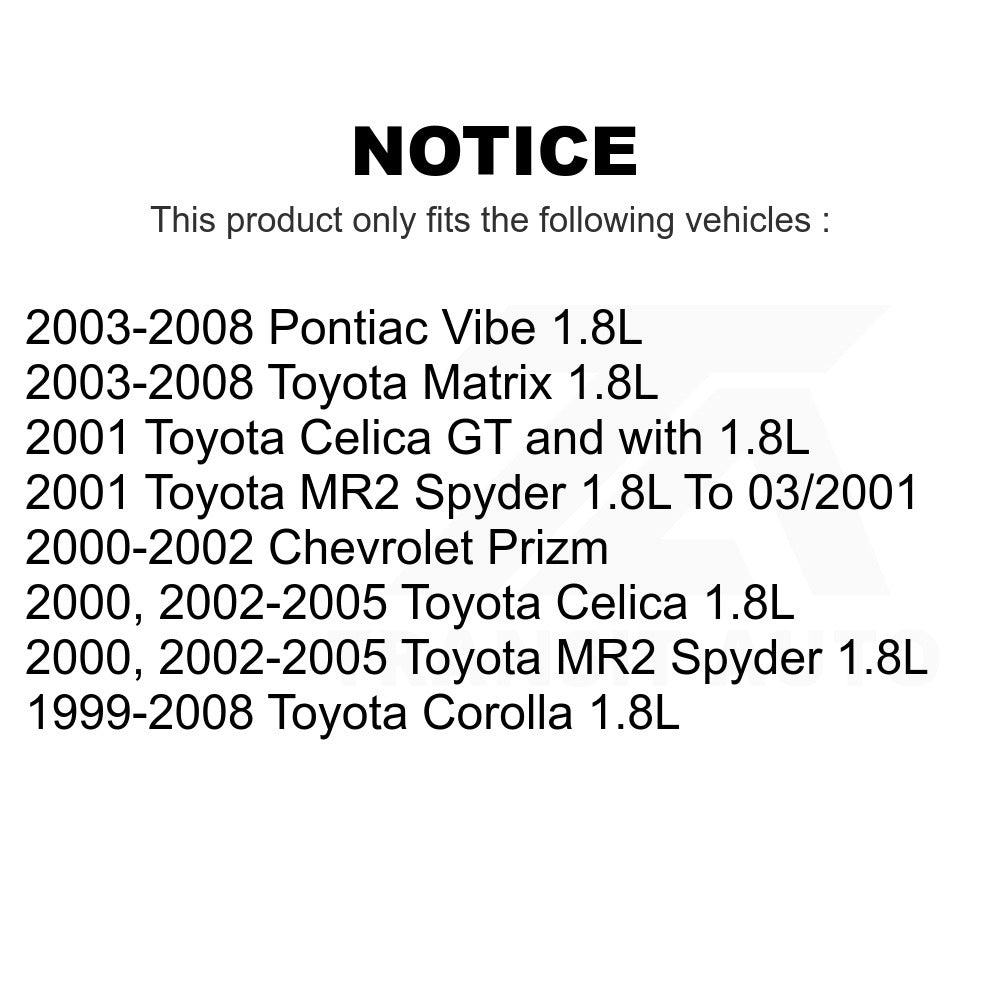 Mpulse Engine Variable Valve Timing (VVT) Solenoid SEN-2VTS0003 For Toyota Corolla Matrix Pontiac Vibe Celica Chevrolet Prizm MR2 Spyder