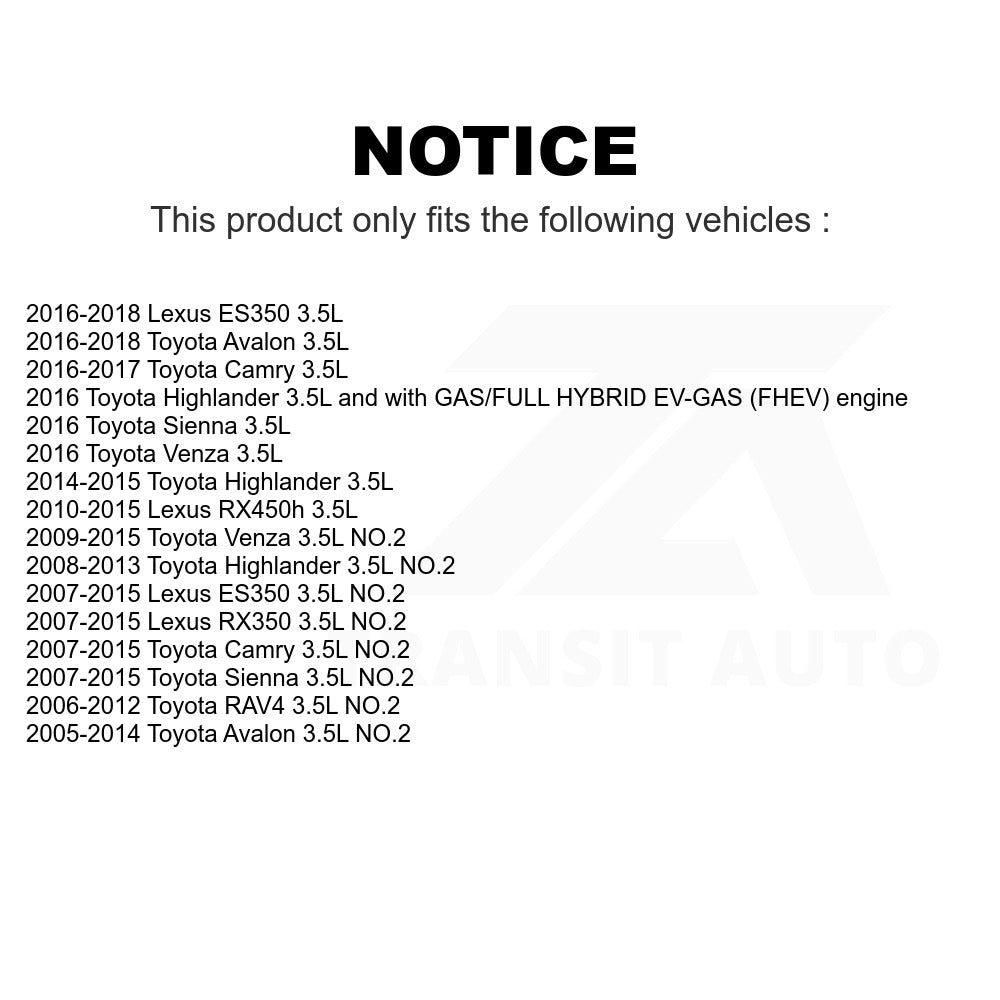 Mpulse Engine Variable Valve Timing (VVT) Solenoid SEN-2VTS0009 For Toyota Camry Lexus Highlander Sienna RAV4 RX350 ES350 Avalon Venza RX450h