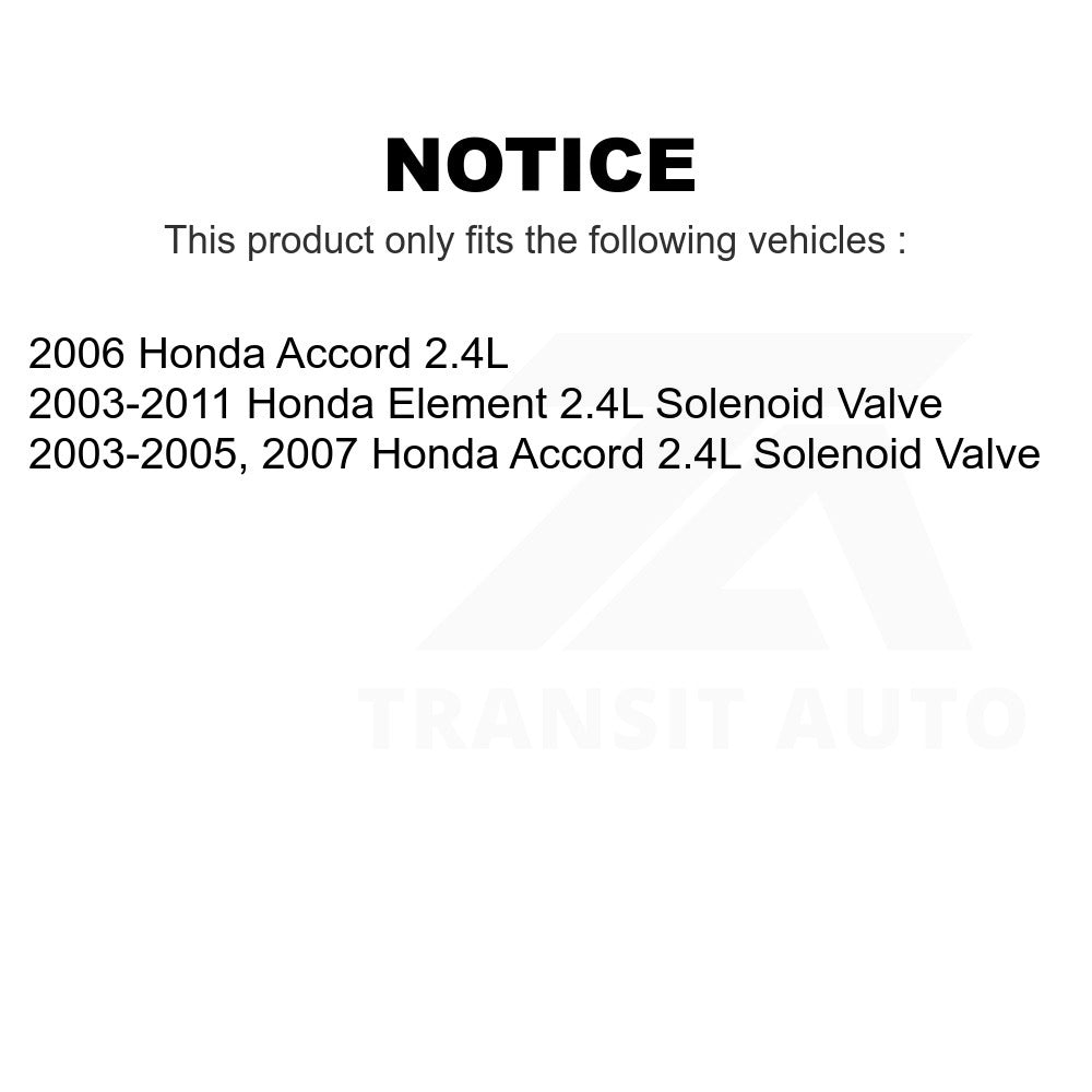 Mpulse Engine Variable Valve Timing (VVT) Solenoid SEN-2VTS0021 For Honda Accord Element 2.4L