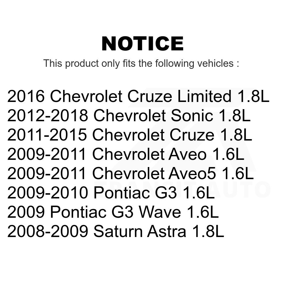 Mpulse Engine Variable Valve Timing (VVT) Solenoid SEN-2VTS0032 For Chevrolet Cruze Sonic Limited Aveo Aveo5 Saturn Astra Pontiac G3 Wave