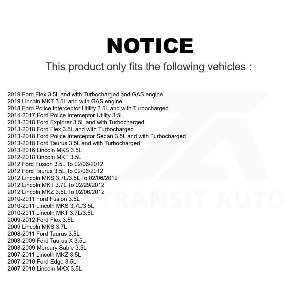 Mpulse Engine Variable Valve Timing (VVT) Solenoid SEN-2VTS0041 For Ford Explorer Fusion Taurus Lincoln Edge Flex MKZ Police Interceptor Utility MKX MKS Sedan MKT X Mercury Sable