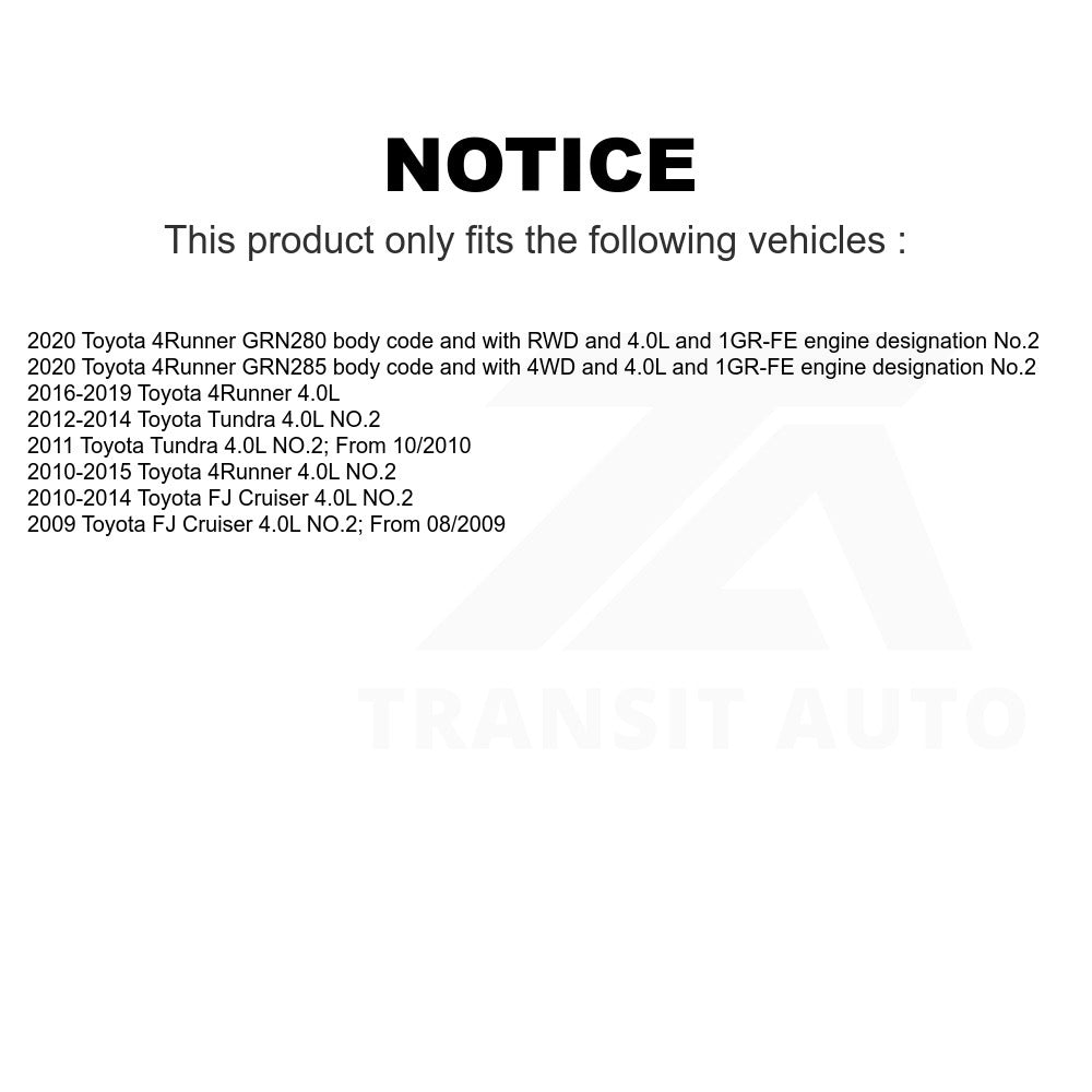 Mpulse Engine Variable Valve Timing (VVT) Solenoid SEN-2VTS0104 For Toyota 4Runner Tundra FJ Cruiser