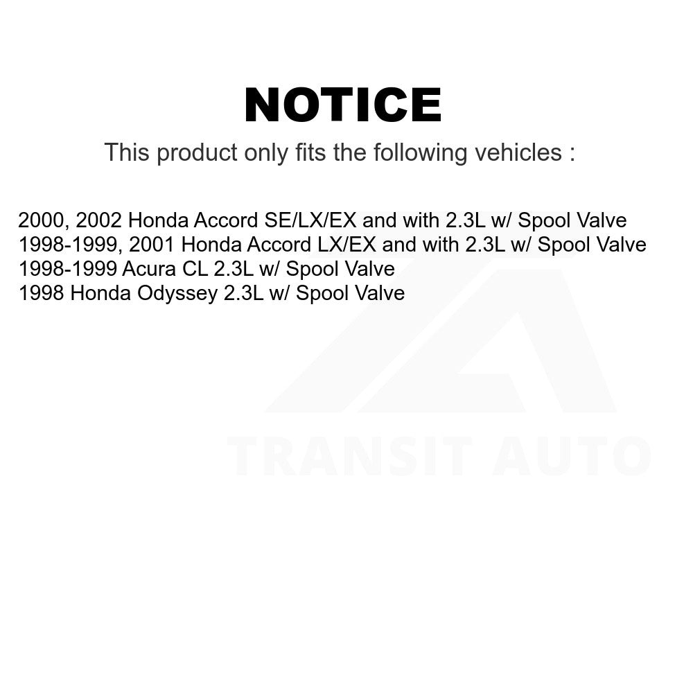 Mpulse Engine Variable Valve Timing (VVT) Solenoid SEN-2VTS0136 For Honda Accord Acura CL Odyssey w/ Spool