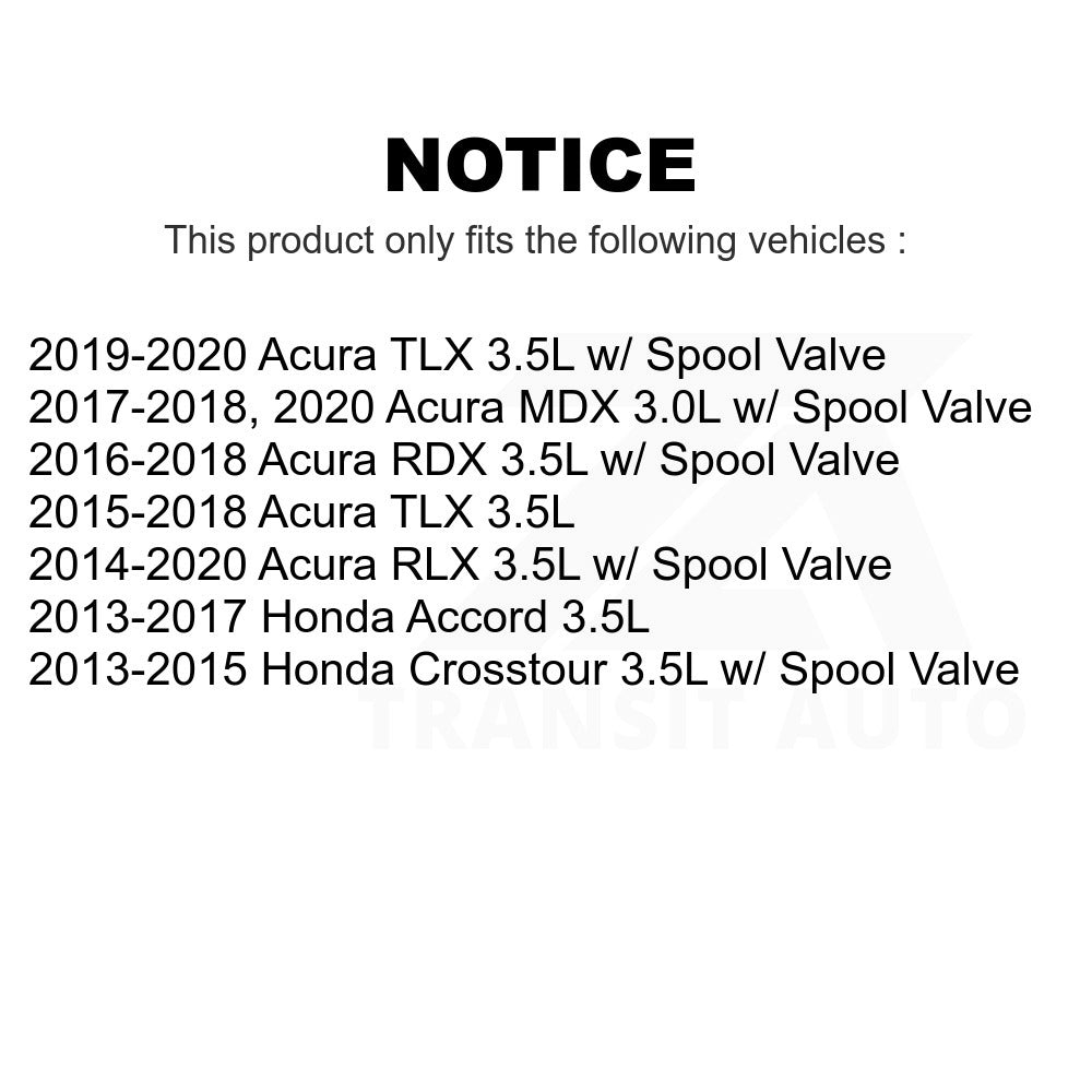 Mpulse Engine Variable Valve Timing (VVT) Solenoid SEN-2VTS0139 For Honda Accord Acura TLX RDX MDX Crosstour RLX