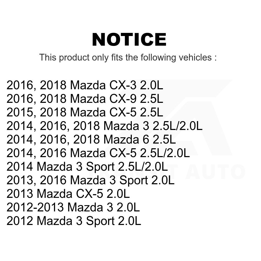 Mpulse Engine Variable Valve Timing (VVT) Solenoid SEN-2VTS0160 For Mazda CX-5 3 6 CX-9 CX-3 Sport
