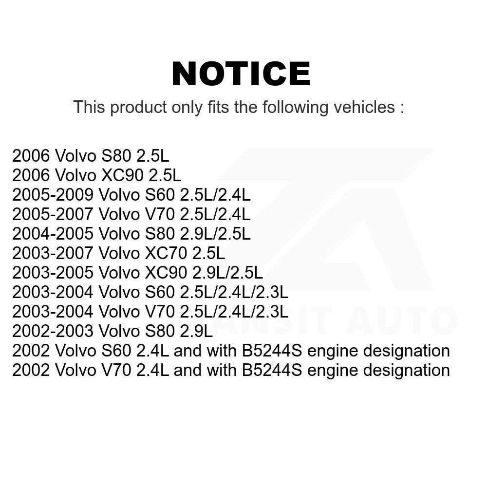 Mpulse Intake Engine Variable Valve Timing (VVT) Solenoid SEN-2VTS0457 For Volvo S60 XC90 XC70 V70 S80