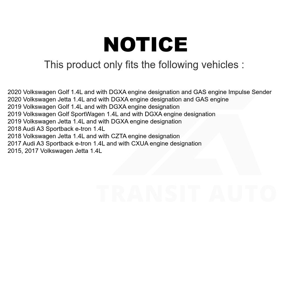 Mpulse Engine Variable Valve Timing (VVT) Solenoid SEN-2VTS0547 For Volkswagen Jetta Audi A3 Sportback e-tron Golf SportWagen