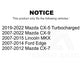Front Semi-Metallic Disc Brake Pads SIM-1258 For Ford Edge Mazda CX-9 Lincoln MKX CX-7 CX-5