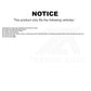 Front Semi-Metallic Disc Brake Pads SIM-1653 For Ford Fusion Lincoln MKZ Police Responder Hybrid SSV Plug-In
