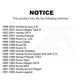 Front Semi-Metallic Disc Brake Pads SIM-503 For Honda Accord CR-V Acura Integra Prelude Odyssey CL Legend TL RL NSX Vigor Isuzu Oasis
