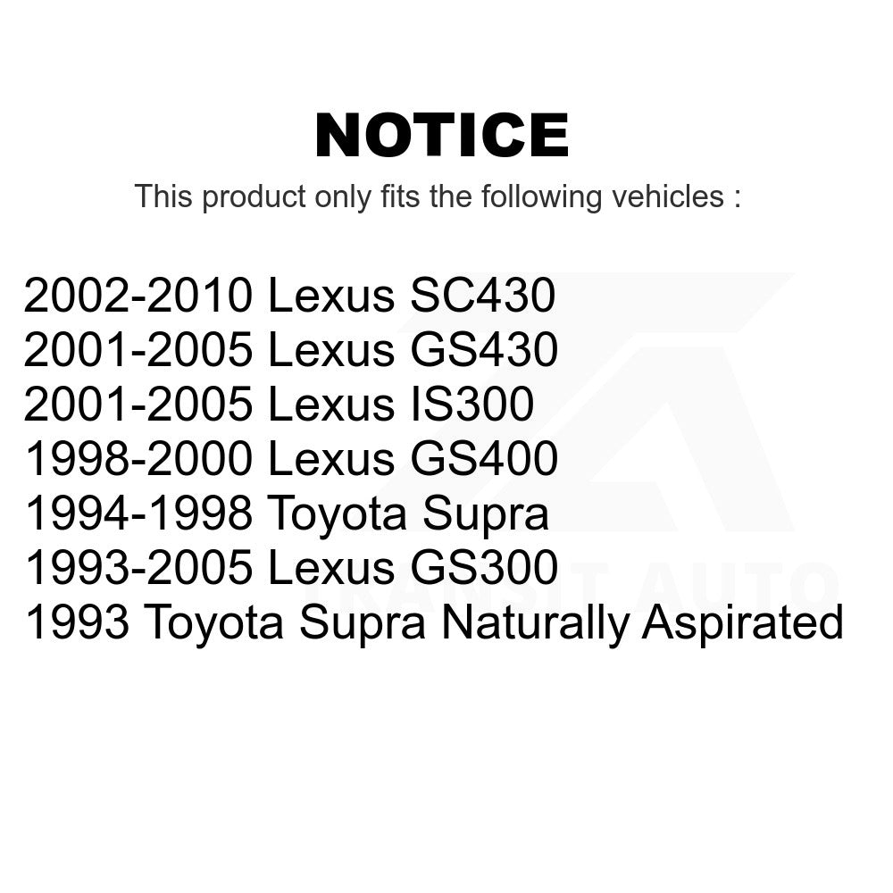 Front Semi-Metallic Disc Brake Pads SIM-619 For Lexus GS300 SC430 IS300 GS400 GS430 Toyota Supra