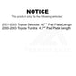 Front Semi-Metallic Disc Brake Pads SIM-812 For Toyota Tundra Sequoia 4.7" Plate Length