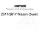 Front Ceramic Disc Brake Pads TEC-1552 For 2011-2017 Nissan Quest
