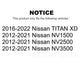 Rear Ceramic Disc Brake Pads TEC-1565A For Nissan NV2500 TITAN XD NV3500 NV1500