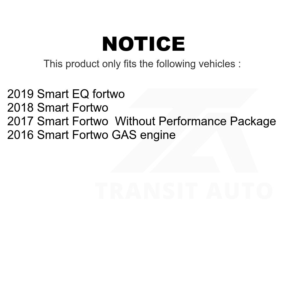 Front Ceramic Disc Brake Pads TEC-1830 For Smart Fortwo EQ fortwo