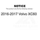 Front Ceramic Disc Brake Pads TEC-1866 For 2016-2017 Volvo XC60