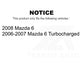 Front Lower Forward Suspension Control Arm Ball Joint Assembly TOR-CK620070 For Mazda 6