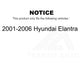 Front Right Lower Suspension Control Arm Ball Joint Assembly TOR-CK620327 For 2001-2006 Hyundai Elantra