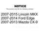 Front Right Lower Suspension Control Arm Ball Joint Assembly TOR-CK620486 For Ford Edge Lincoln MKX Mazda CX-9