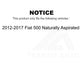 Front Right Lower Suspension Control Arm Ball Joint Assembly TOR-CK622469 For 2012-2017 Fiat 500 Naturally Aspirated