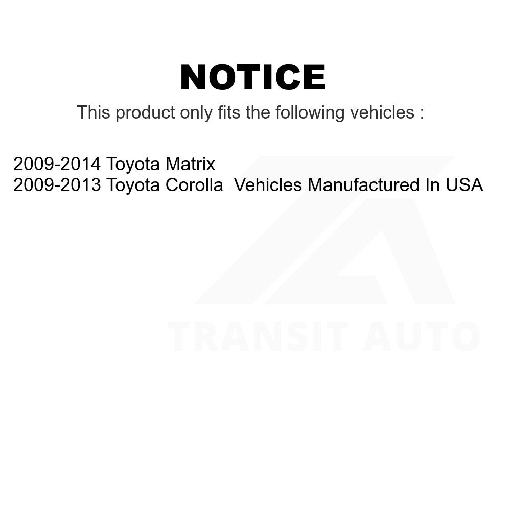 Front Right Lower Suspension Control Arm TOR-CK641277 For Toyota Corolla Matrix