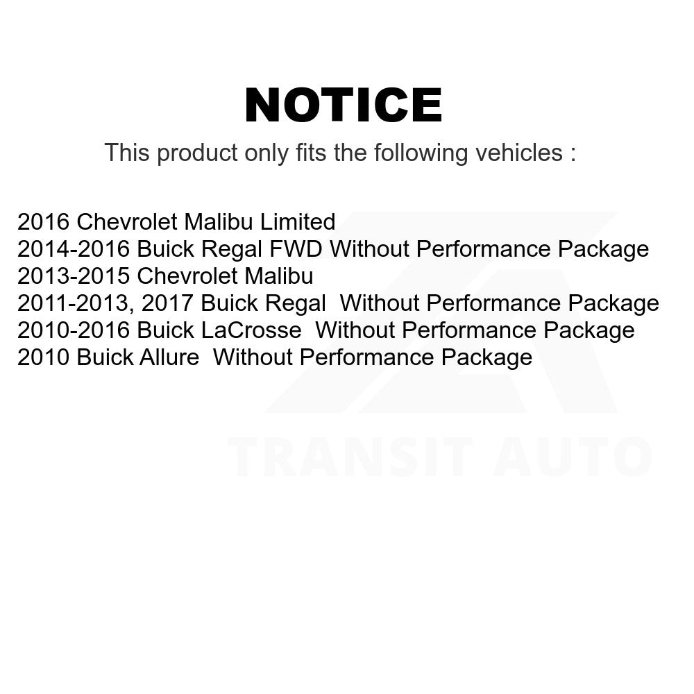 Front Left Lower Suspension Control Arm Ball Joint Assembly TOR-CK641500 For Chevrolet Malibu Buick LaCrosse Regal Limited Allure