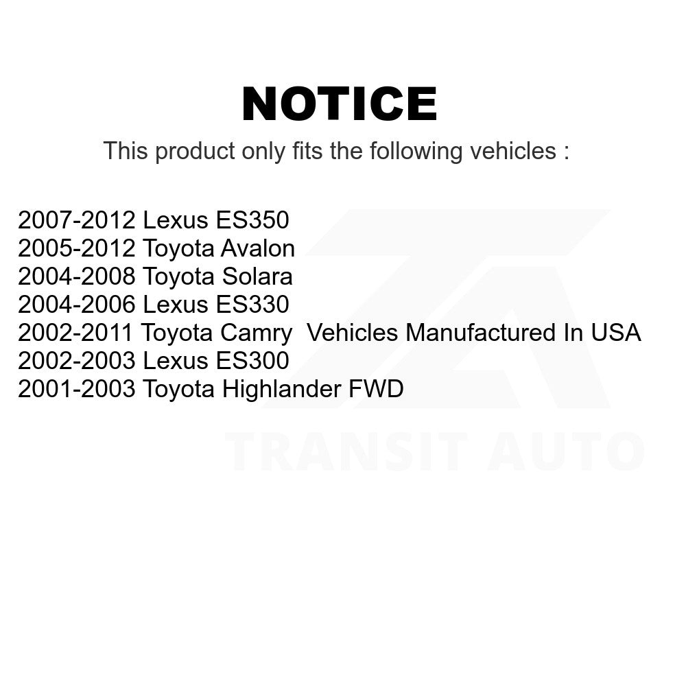 Rear Lower Rearward Suspension Control Arm TOR-CK641864 For Toyota Camry Lexus Avalon ES350 Solara Highlander ES330 ES300