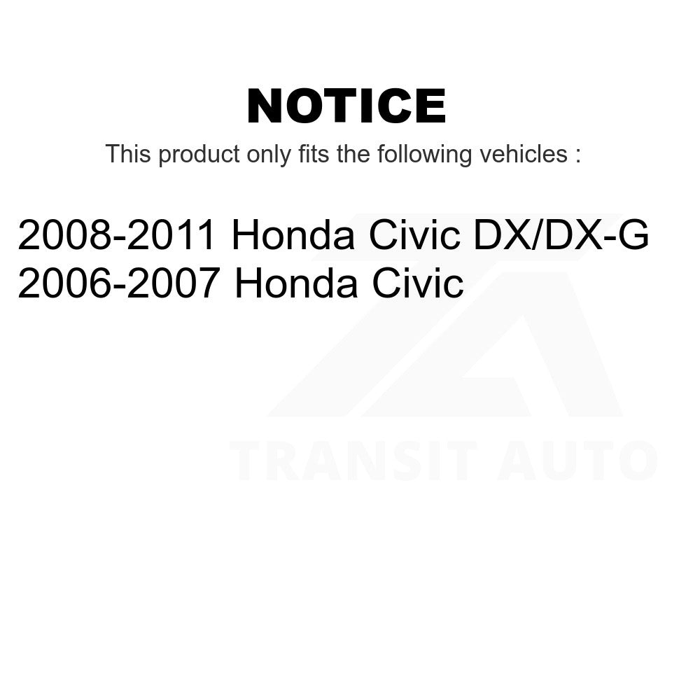 Rear Left Upper Suspension Control Arm TOR-CK642124 For Honda Civic Non-Adjustable Type