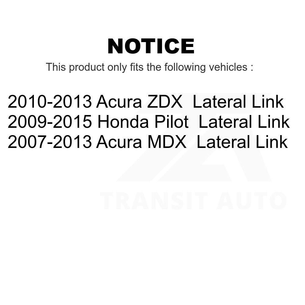 Rear Lower Forward Suspension Control Arm TOR-CK642895 For Honda Pilot Acura MDX ZDX Lateral Link