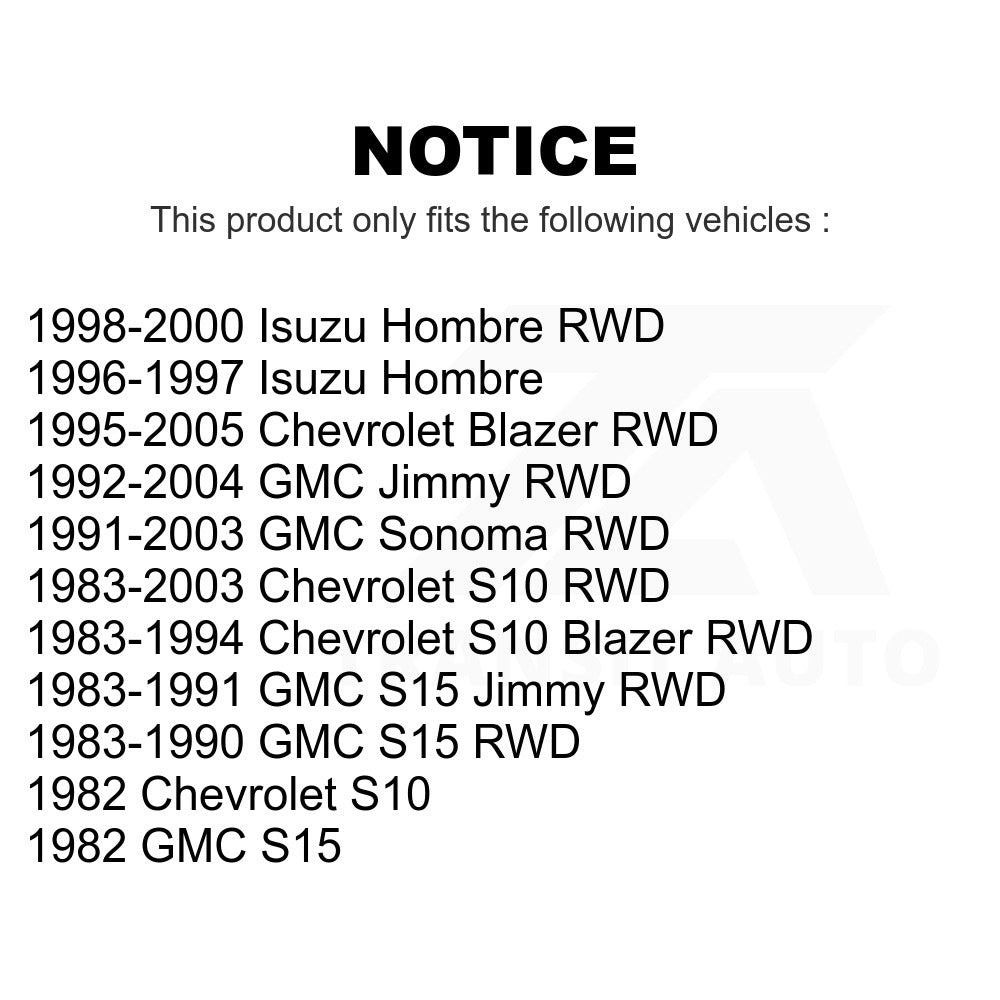 Front Steering Center Link TOR-DS1047 For Chevrolet S10 Blazer GMC Sonoma Jimmy S15 Isuzu Hombre