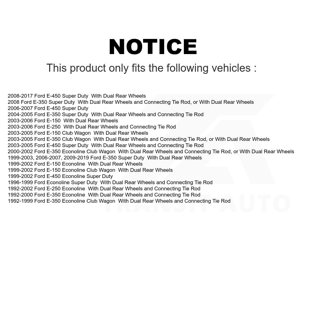 Steering TOR-DS300055 For Ford E-350 Super Duty E-250 Econoline Club Wagon E-150 E-450