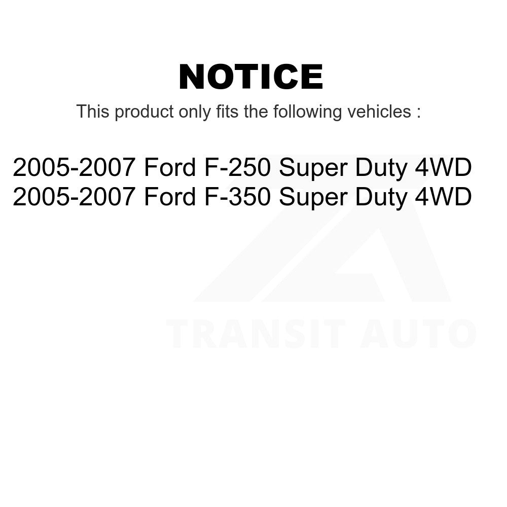 At Pitman Arm Steering Drag Link TOR-DS80749 For 2005-2007 Ford F-250 Super Duty F-350 4WD