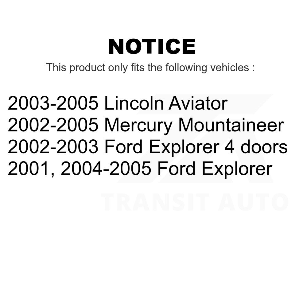 Rear Inner Toe Compensator Link TOR-ES800560 For Ford Explorer Mercury Mountaineer Lincoln Aviator