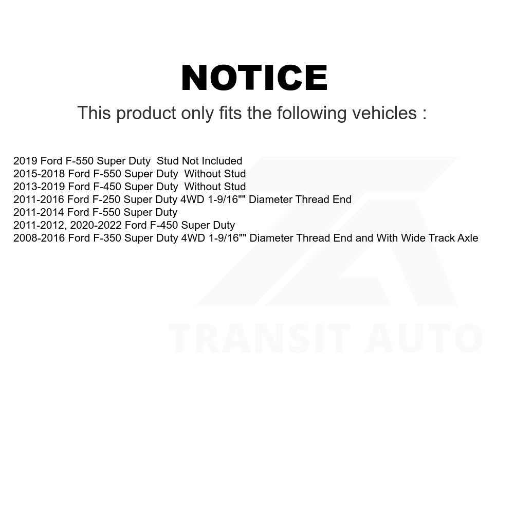 Right Outer Steering Tie Rod End TOR-ES800880 For Ford F-250 Super Duty F-350 F-450 F-550