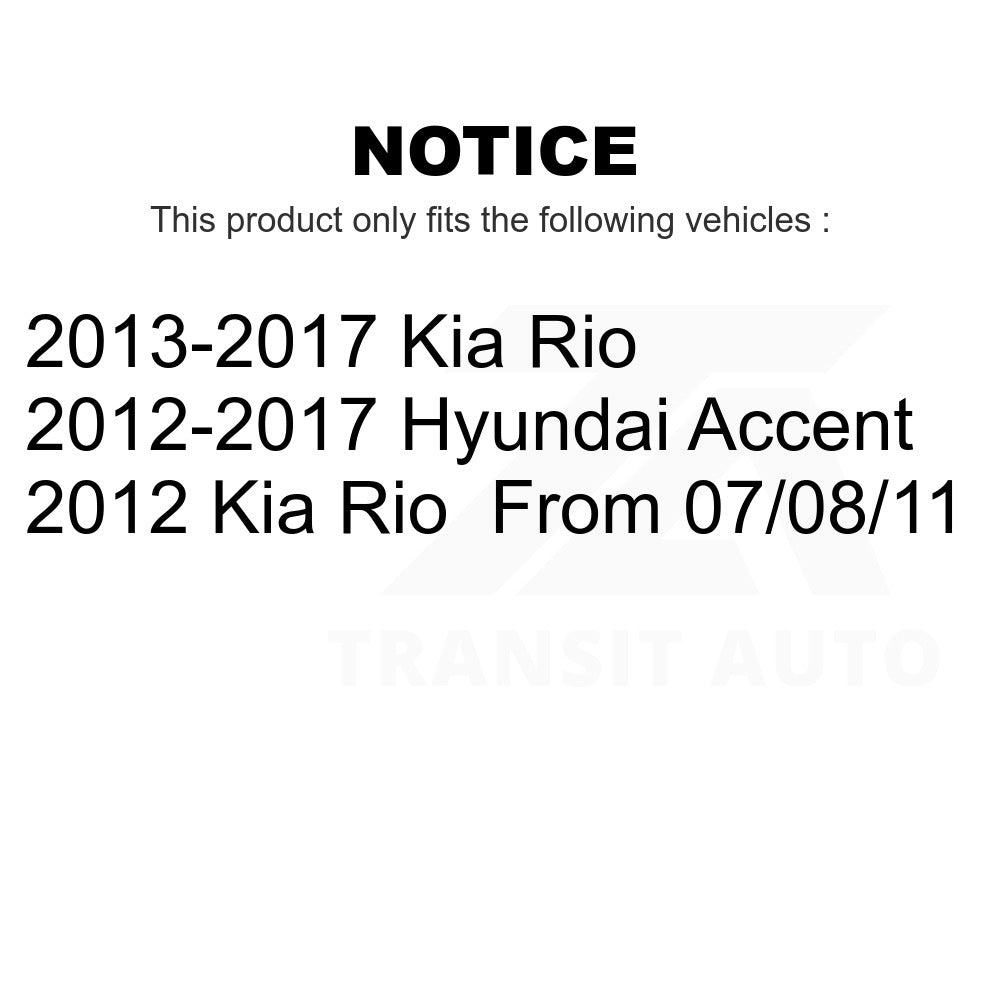 Front Left Outer Steering Tie Rod End TOR-ES801130 For Hyundai Accent Kia Rio